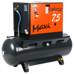 Italyco Maxi 8 270 ruuvikompressori 7 HP 270 l 10 bar