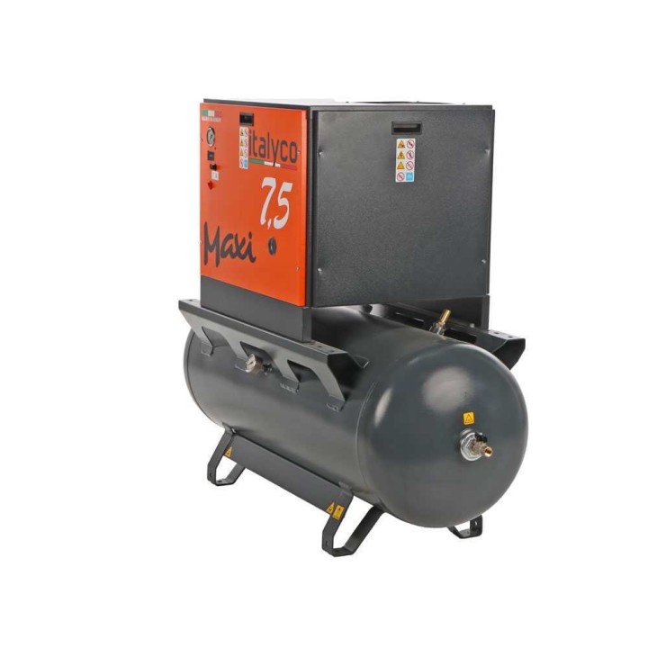 Italyco Maxi 8/270 ruuvikompressori, 7 HP, 270 l, 10 bar