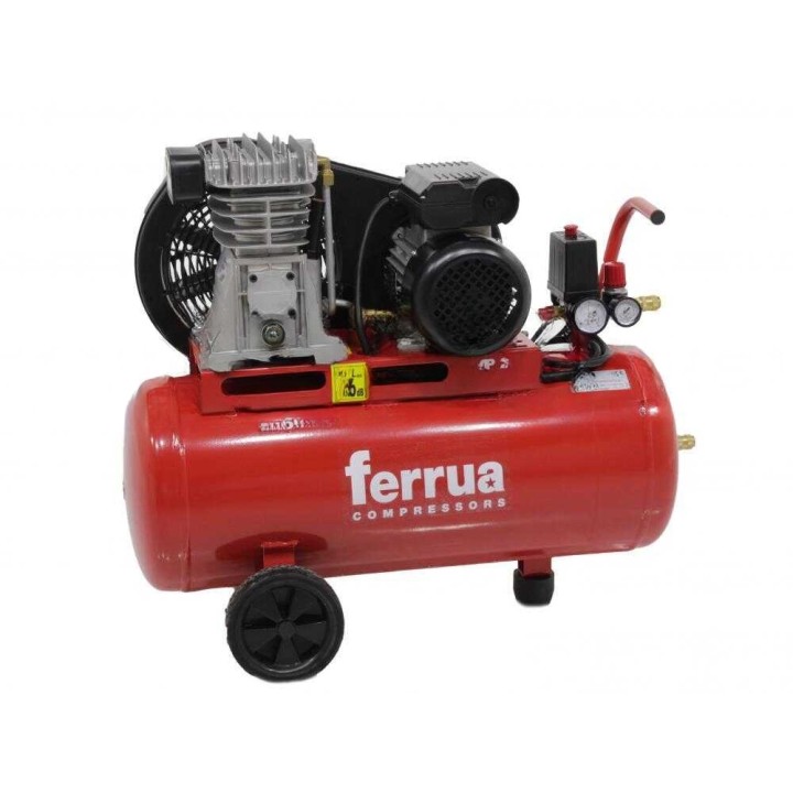 Ferrua FB28/50 CM2 hihnakompressori, 2 HP, 50 l, 230 V