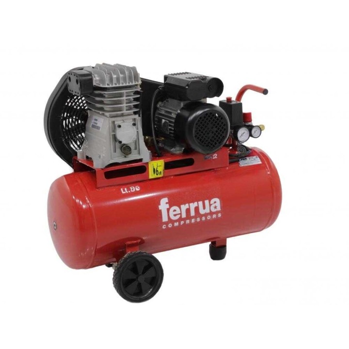 Ferrua FB28/50 CM2 hihnakompressori, 2 HP, 50 l, 230 V