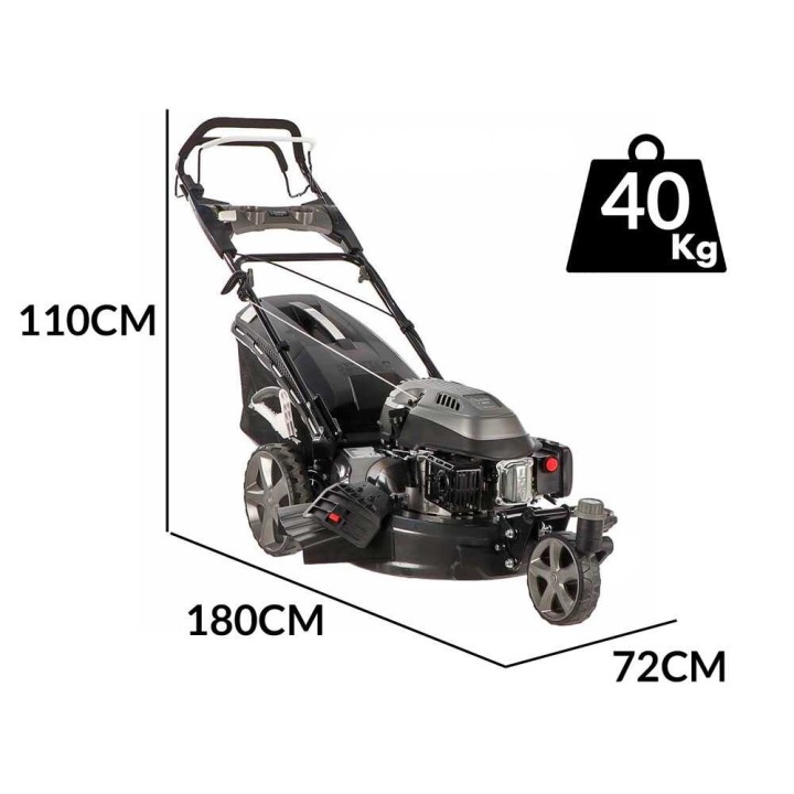 Blackstone SP-3X 510 vetävä ruohonleikkuri, 196 cm³, 6,5 HP, 51 cm