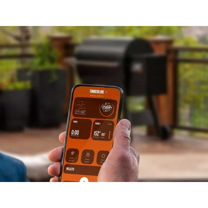 Traeger IronWood 650 pellettigrilli, Wi-Fi-ohjaus, 2 688 cm²