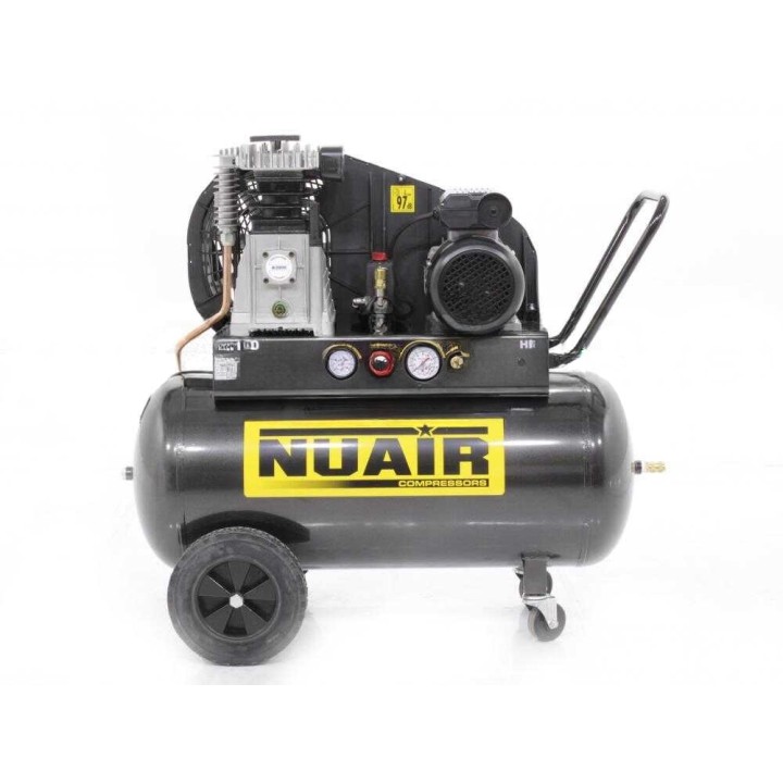 Nuair B3800B/3M/100 TECH hihnakompressori, 3 HP, 100 l, 230 V
