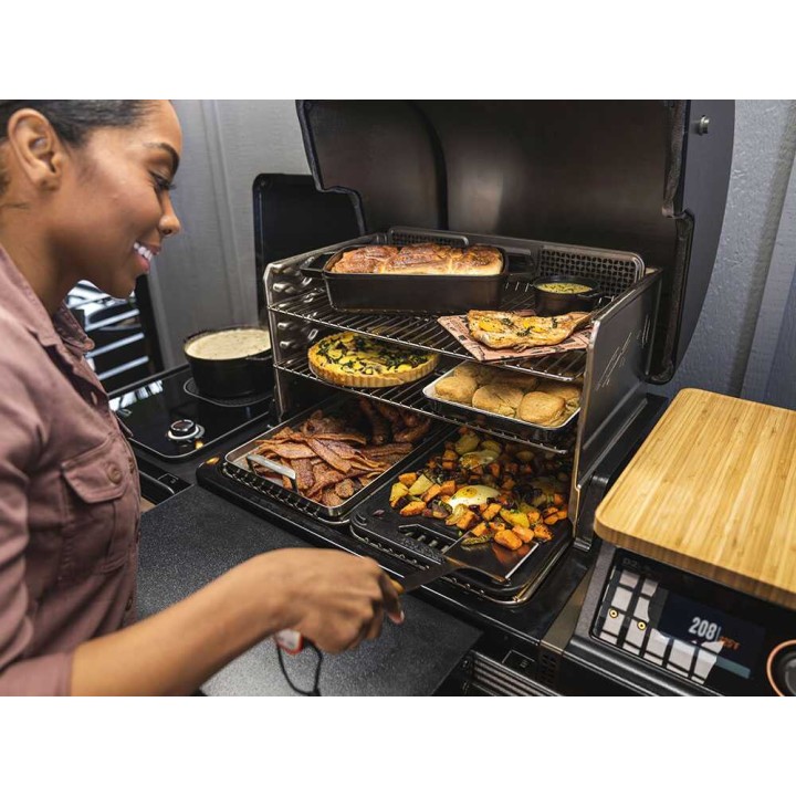 Traeger Timberline INT pellettigrilli, 5 677 cm², Wi-Fi-ohjaus
