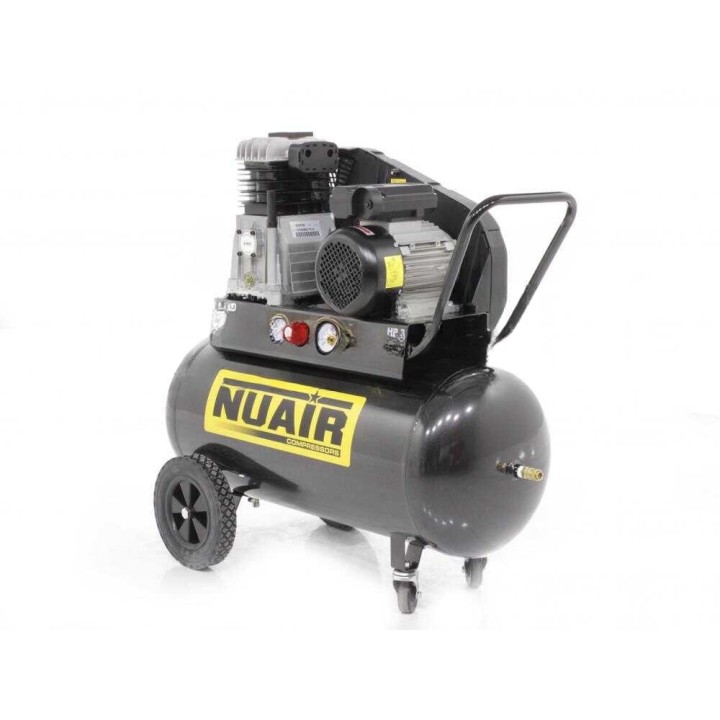 Nuair B3800B/3M/100 TECH hihnakompressori, 3 HP, 100 l, 230 V