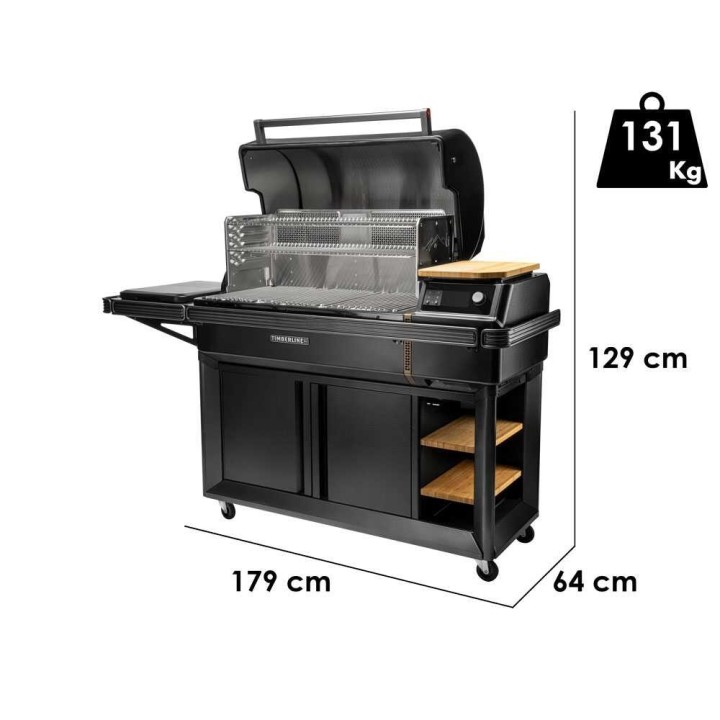 Traeger Timberline XL INT -pellettigrilli, 8 516 cm², Wi-Fi