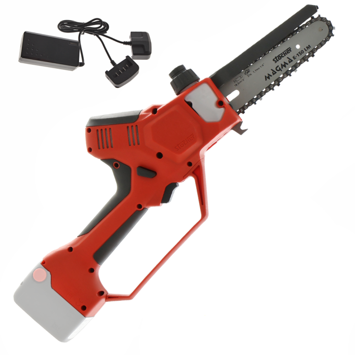 Stocker MAGMA E 150 LM akkukäyttöinen oksasaha 21 6 V ilman akkua