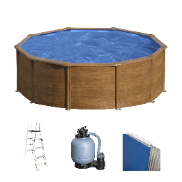Gre Pacific Rotonda 460 cm teräsallas 17 450 l 120 cm