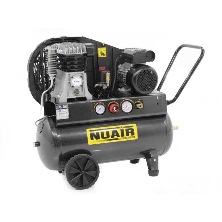 Nuair B2800B/2M/50 TECH kompressori, 2 HP, 50 l, 10 bar