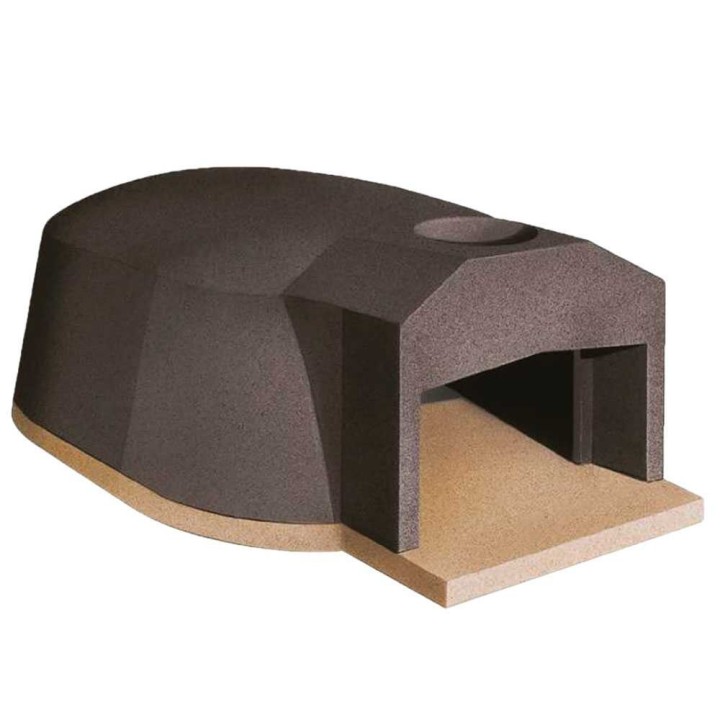 Linea VZ Ercolano upotettava puulämmitteinen pizzauuni, 107 × 160 cm