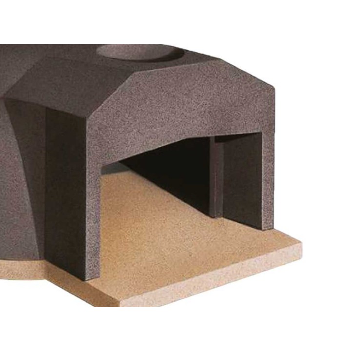 Linea VZ Ercolano upotettava puulämmitteinen pizzauuni, 107 × 160 cm