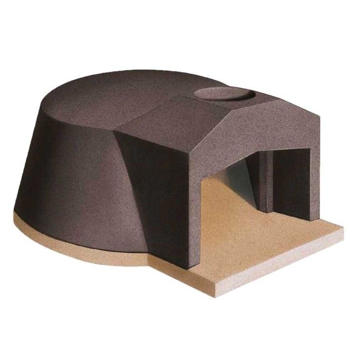 Linea VZ Ercolano upotettava puulämmitteinen pizzauuni, 107 × 160 cm