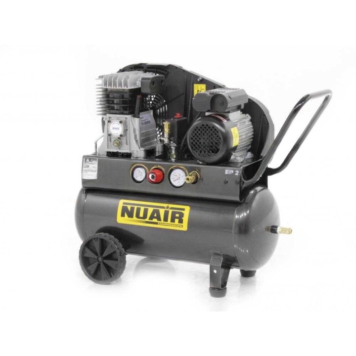 Nuair B2800B/2M/50 TECH kompressori, 2 HP, 50 l, 10 bar