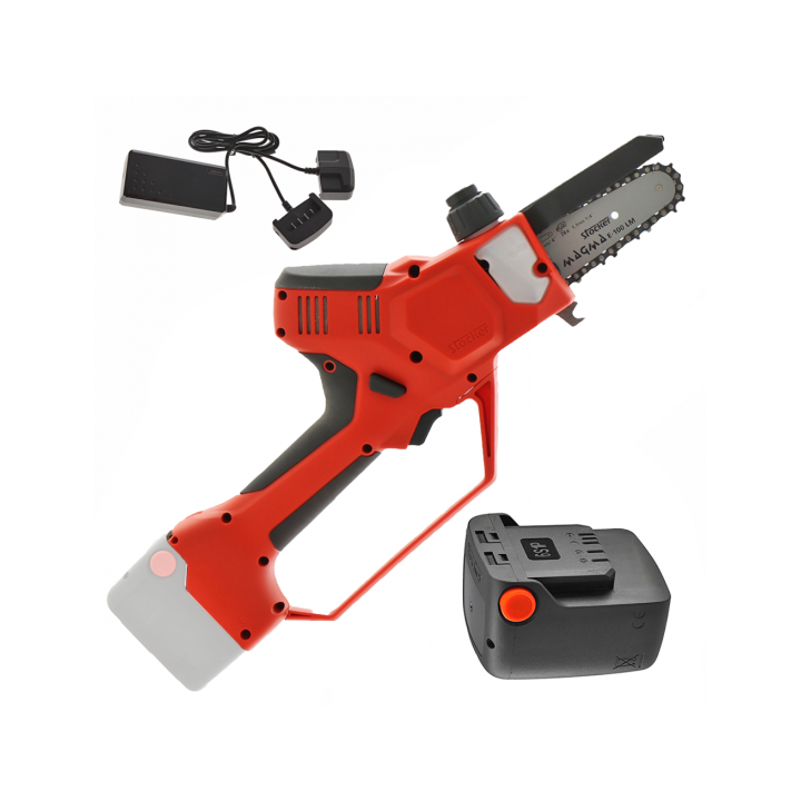 Stocker MAGMA E 100 LM akkukäyttöinen oksasaha 21 6 V 2 6 Ah