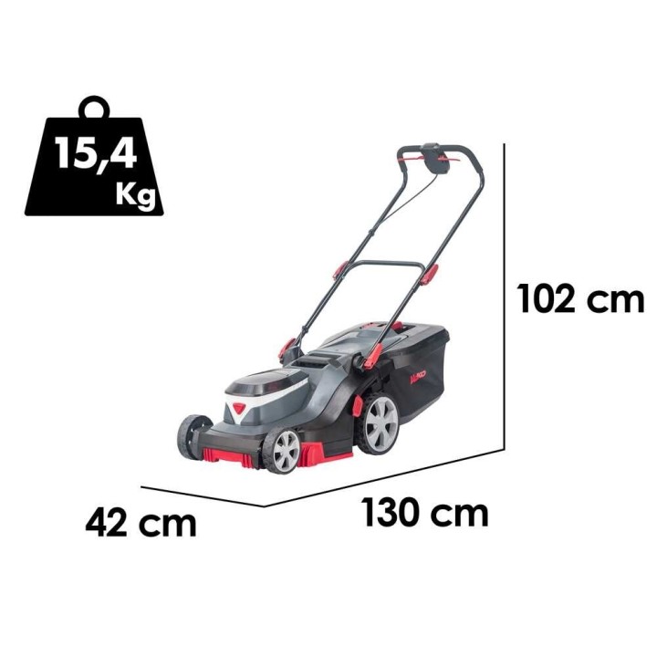 AL-KO 38.2 Li Comfort akkuruohonleikkuri, 38 cm, 2 × 18 V / 4 Ah