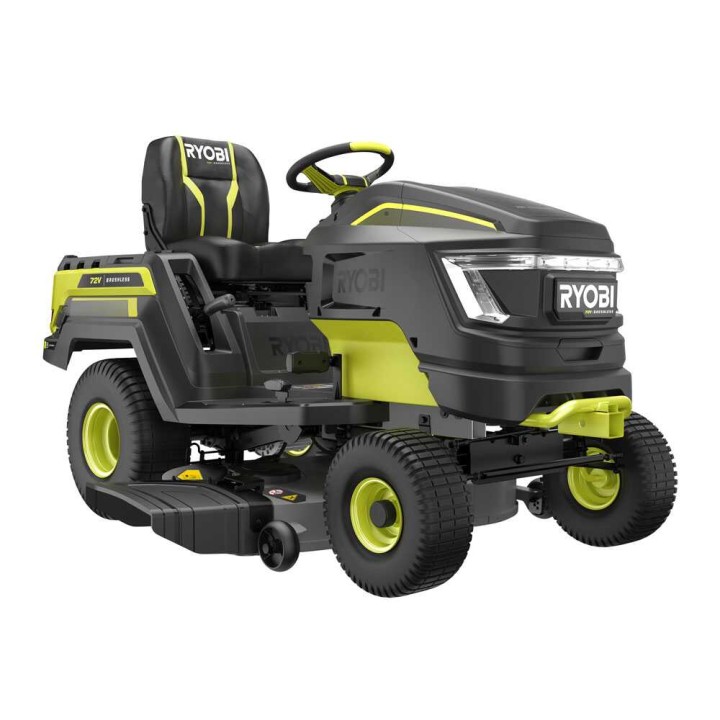 Ryobi RY72TMX107-210 akkukäyttöinen ajoleikkuri, 107 cm, 72 V, 2 × 10 Ah