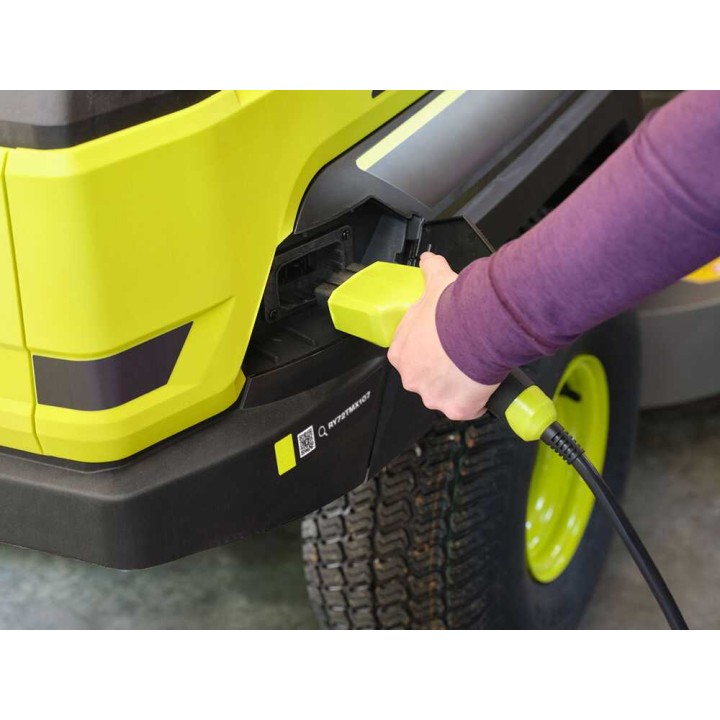 Ryobi RY72TMX107-210 akkukäyttöinen ajoleikkuri, 107 cm, 72 V, 2 × 10 Ah