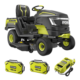 RYOBI RY72TMX107 210 akkukäyttöinen ajoleikkuri 72 V 2 10 Ah 107 cm