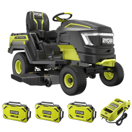 RYOBI RY72TMX117 310 akkukäyttöinen ajoleikkuri 72 V 3 10 Ah 117 cm