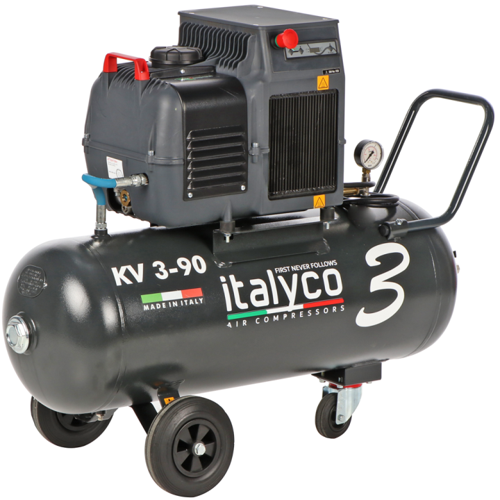 Italyco KV 3 90 T ruuvikompressori 90 l 10 bar 400 V