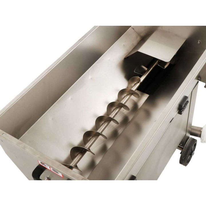 Grifo DVEP20IR sähköinen rypäleiden murskain ja varsienpoistaja, 2 HP, 230 V