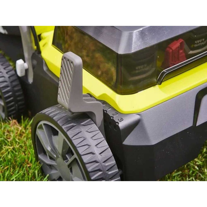 Ryobi RY18SFX35A-0 akkukäyttöinen nurmi-ilmaaja, 35 cm, ilman akkuja ja laturia
