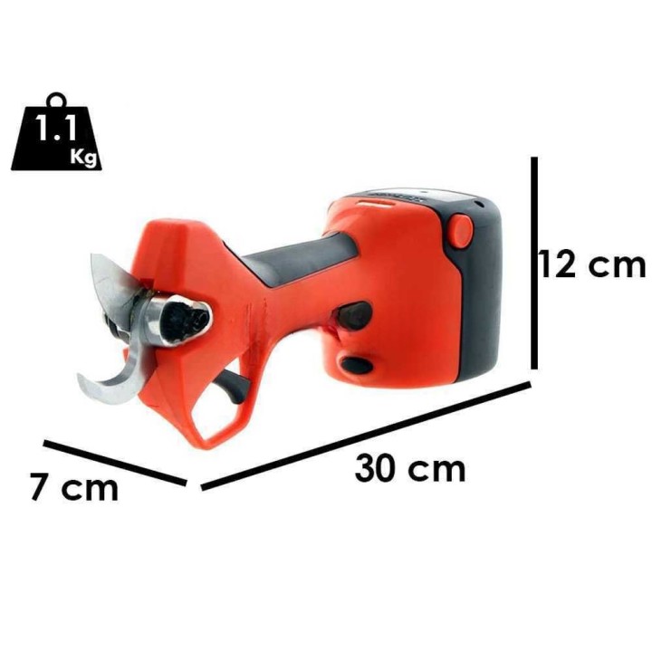 Stocker Magma E-35TP sähköiset oksasakset teleskooppivarrella, 21,6 V, 35 mm