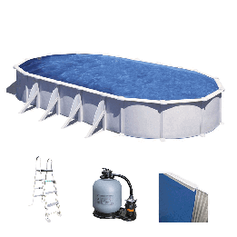 Gre Atlantis Ovale soikea teräsallas 915 470 132 cm 43 590 l