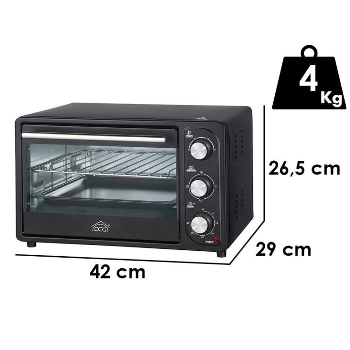 DCG MB9803N sähköuuni, 16 l, 1 280 W, 230 V