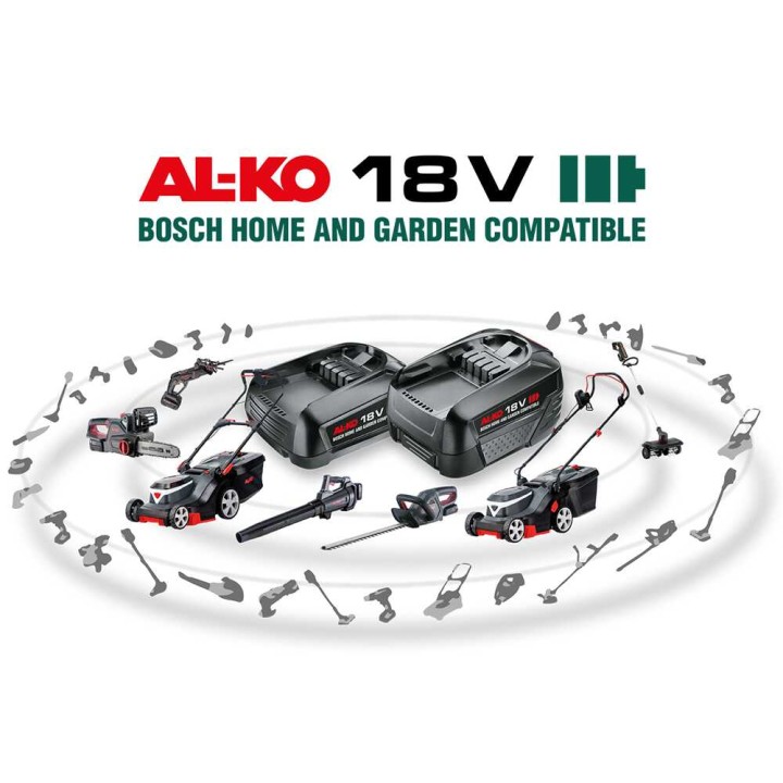 AL-KO B125 Li -akku, 18 V, 6 Ah