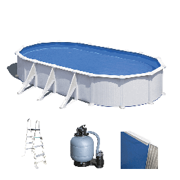 Gre Atlantis Ovale soikea teräsallas 730 375 132 cm 28 210 l