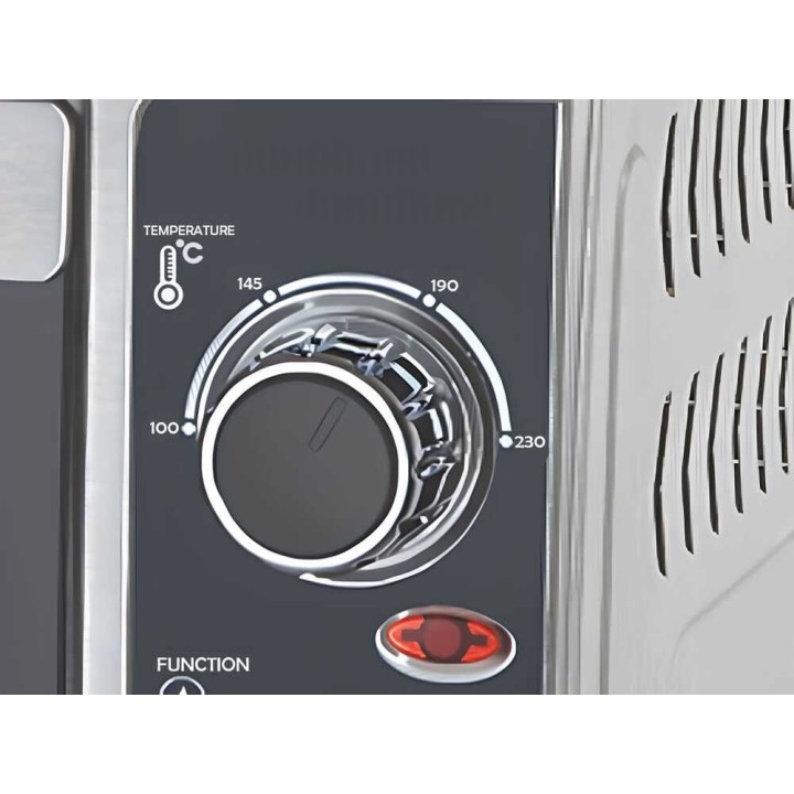 DCG MBS55 kiertoilmauuni, 55 l, 2 200 W, 230 V