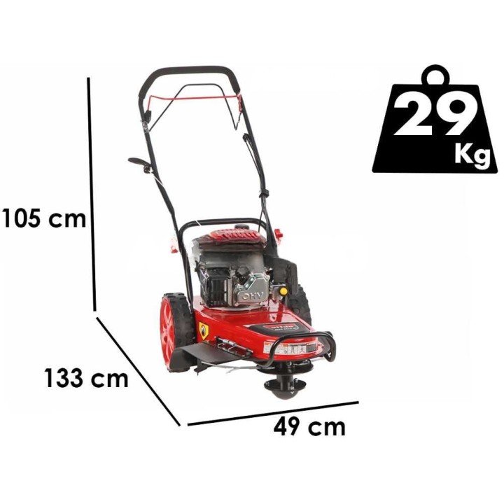 ATTILA ATFR 5618 SP itsevetävä raivaussaha, 146 cm³, 56 cm, bensiini