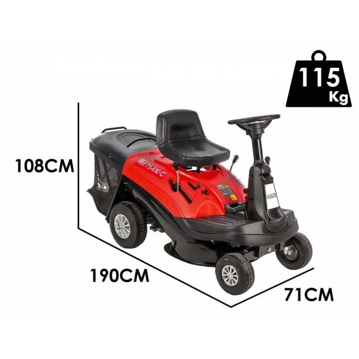 GeoTech RM 75-610 C miniruohoajoleikkuri, 224 cm³, 61 cm