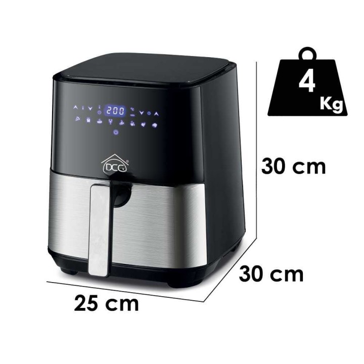 DCG FR3605D digitaalinen ilmafriteerauskeitin, 5 l, 1 450 W