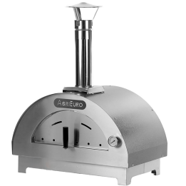 Quattro Stagioni Antracite puulämmitteinen pizzauuni 60 40 cm 1 pizza