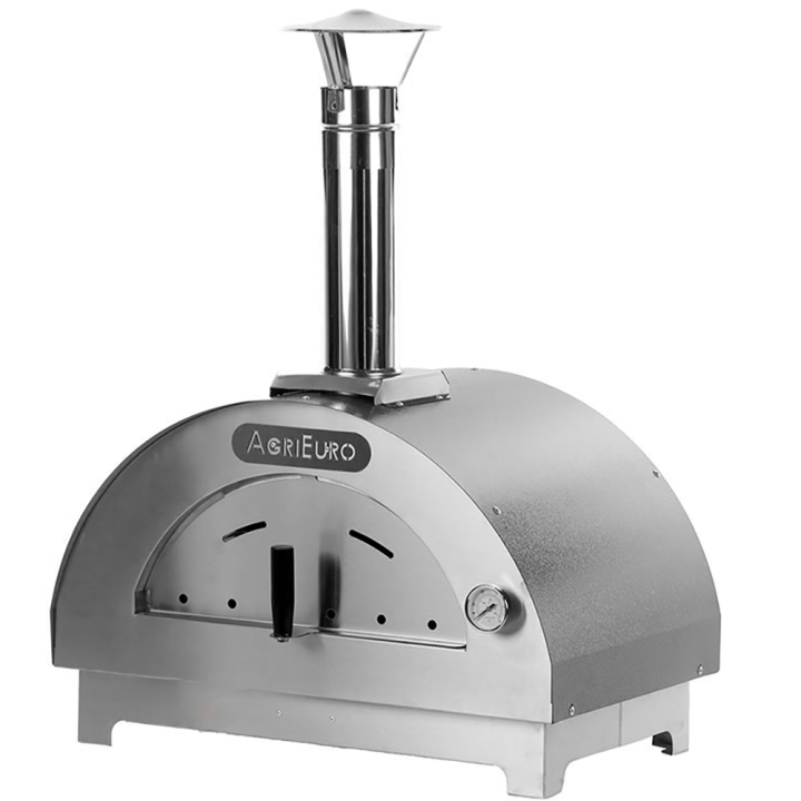 Quattro Stagioni Antracite puulämmitteinen pizzauuni 60 40 cm 1 pizza