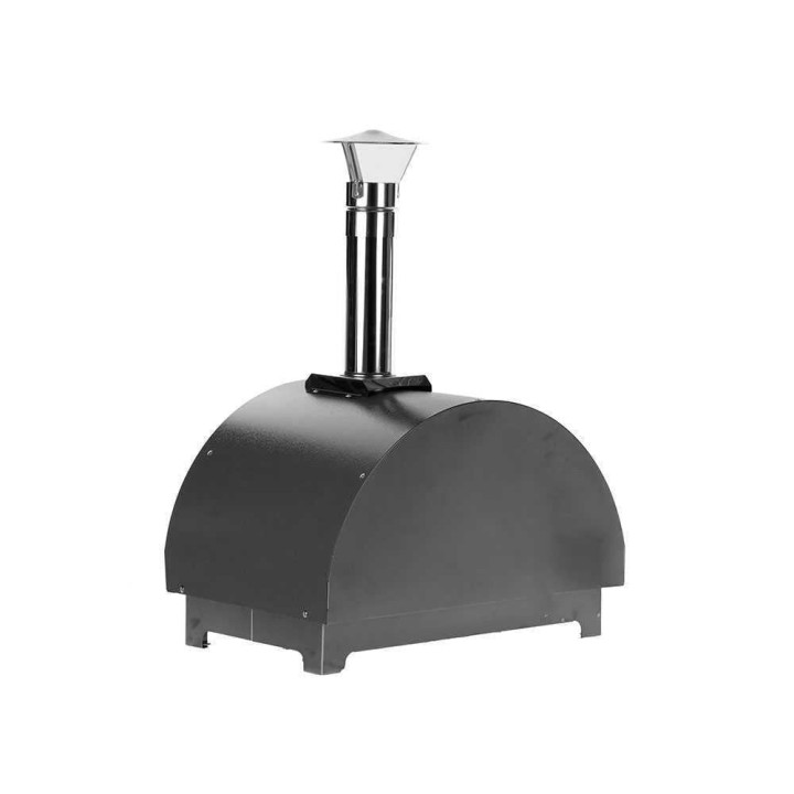 Quattro Stagioni Antracite puulämmitteinen pizzauuni, 60 × 40 cm, 1 pizza