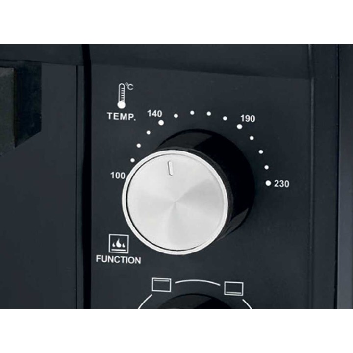 DCG MBN24 tuuletettu sähköuuni, 24 l, 1 380 W, 230 V