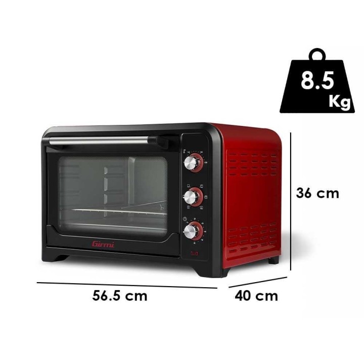 Girmi FE42 sähköuuni kiertoilmalla, 42 l, 2 000 W, 230 V