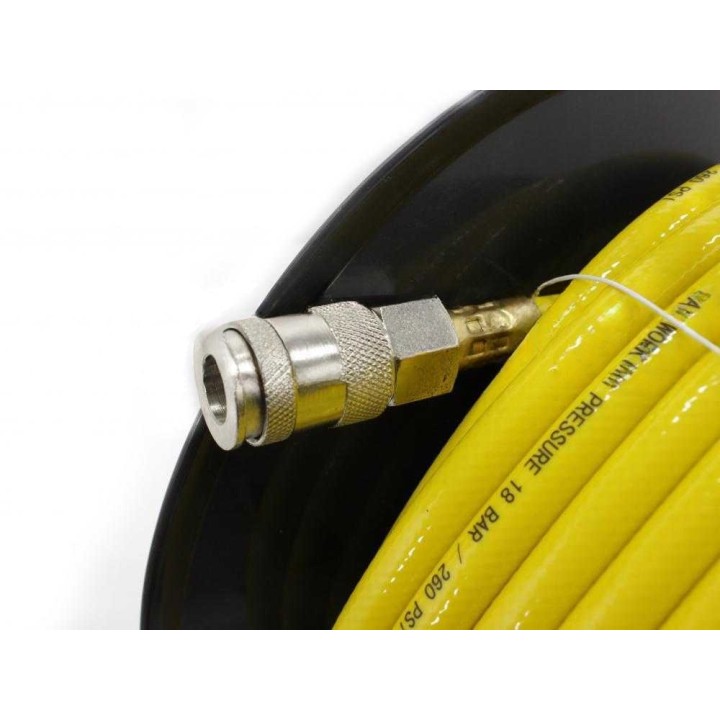 STANLEY letkukelain paineilmalle, 20 m PVC-letku, 6,5 × 10 mm