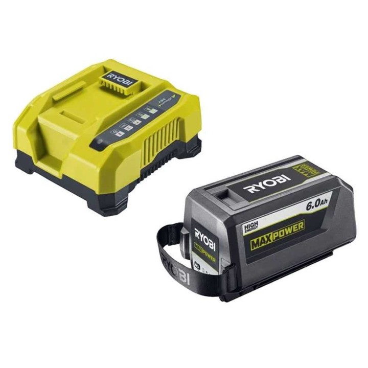 Ryobi RY36BK60B-160 akku- ja laturisarja, 36 V, 6 Ah