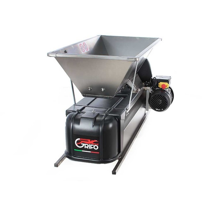 Grifo DMCI.24 sähköinen murskain-riivin, ruostumaton teräs, 1 HP, 230 V