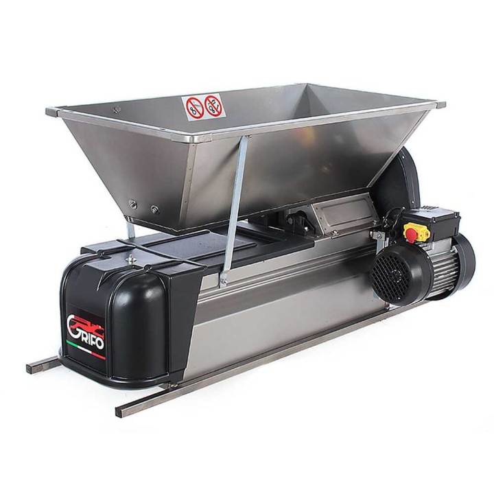 Grifo DMCI.24 sähköinen murskain-riivin, ruostumaton teräs, 1 HP, 230 V