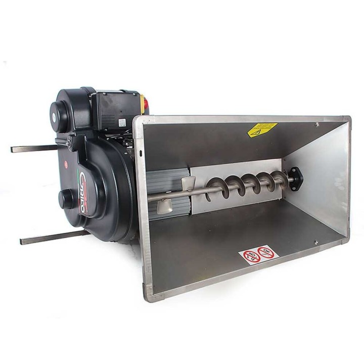Grifo DMCI.24 sähköinen murskain-riivin, ruostumaton teräs, 1 HP, 230 V
