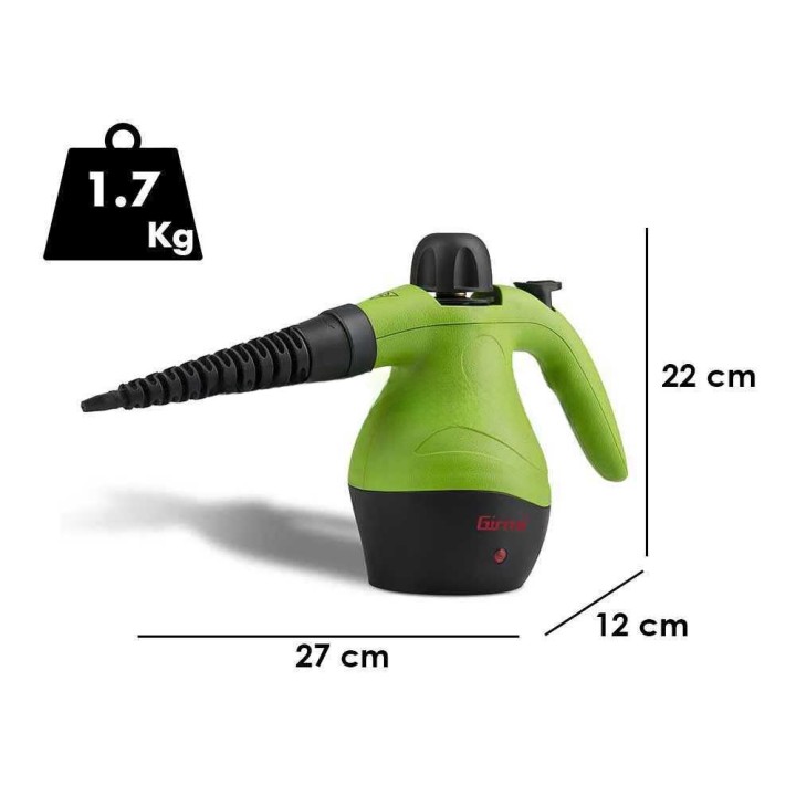 Girmi AP30 kannettava höyrypuhdistin, 1 050 W, 230 V, 0,3 l