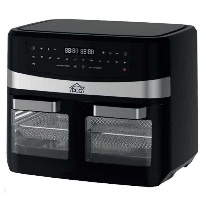 DCG FR3612D digitaalinen kuumailmakeitin 12 l 2 400 W kaksiosainen