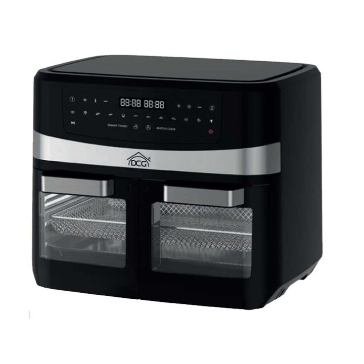 DCG FR3612D digitaalinen kuumailmakeitin, 12 l, 2 400 W, kaksiosainen