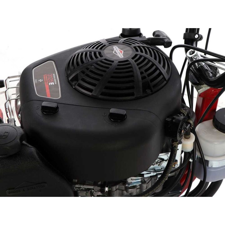 Meccanica Benassi TR 600 Hydro telaketjuvasaramurskain, Briggs & Stratton 3105E, 10,5 HP