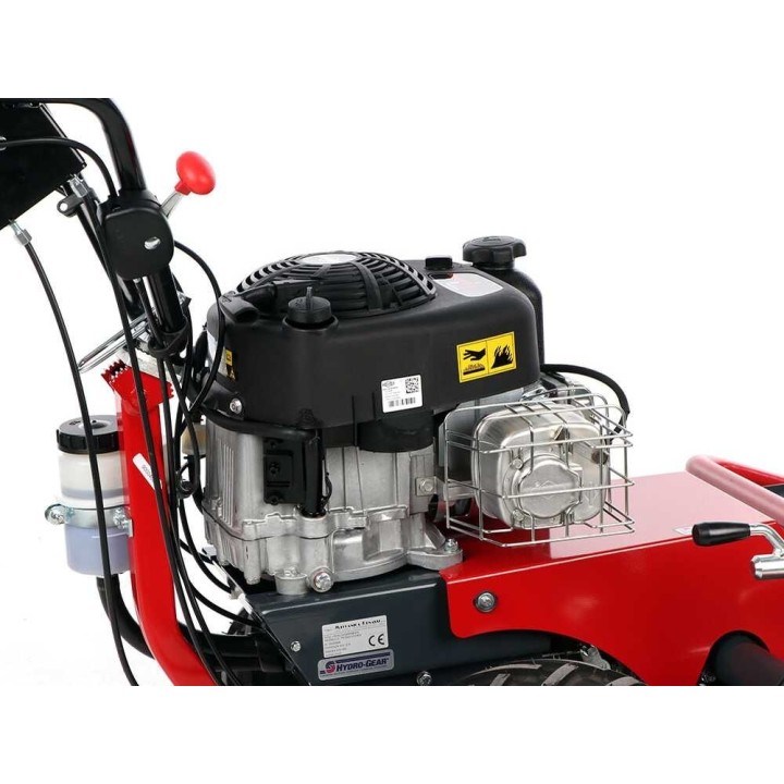 Meccanica Benassi TR 600 Hydro telaketjuvasaramurskain, Briggs & Stratton 3105E, 10,5 HP
